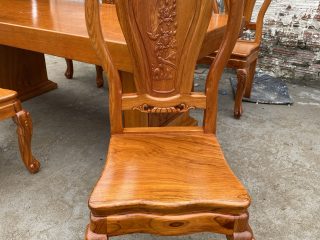 ghế louis hoa hồng đẹp mắt