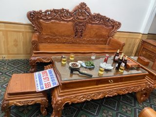 thiết kế đoản dài mẫu bàn ghế hoàng gia V4