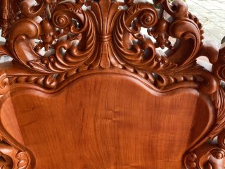 lưng ghế đơn thiết kế trơn đẹp mắt.