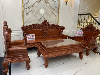 Mẫu bàn ghế hoàng gia 6 món