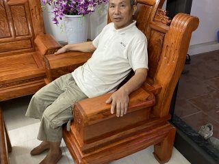 ghế đơn Âu Á bề thế sang trọng