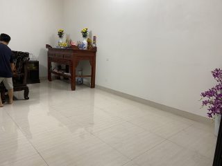 không gian phòng khách nhà anh Hiếu