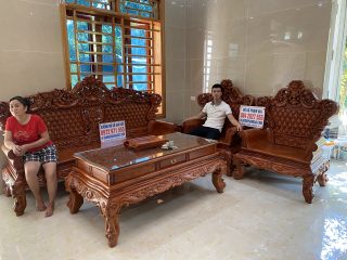 bộ bàn ghế hoàng gia tân cổ điển sang trọng