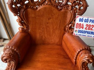 ghế đơn phong cách hoàng gia