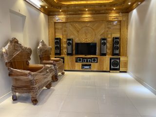 bàn ghế hoàng gia v10 gỗ hương