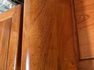 tay ghế thiết kế bóng mịn