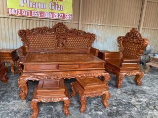 bàn ghế louis hoàng gia tân cổ điên