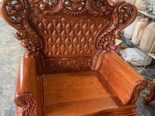 ghế đơn louis hoàng gia