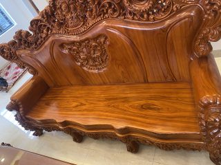 mẫu đoản dài louis hoàng gia gỗ gõ đỏ