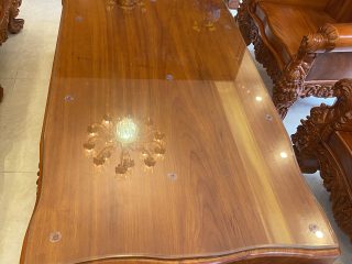 bàn trà chữ nhật kích thước lớn