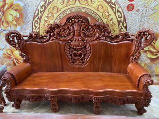 Thiết kế đoản dài gỗ hương đá