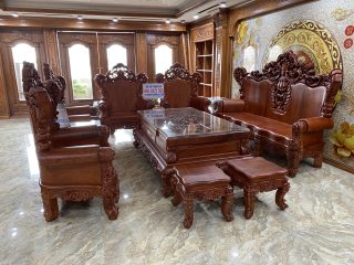 bàn ghế hoàng gia tân cổ điển