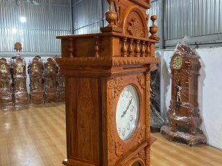 mẫu đồng hồ cây gỗ hương đá cao cấp