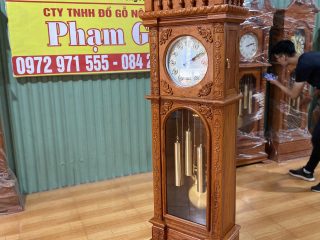 đồng hồ cây đứng louis hoàng gia tân cổ điển