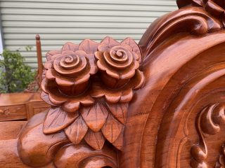 họa tiết hoa hồng đục tay