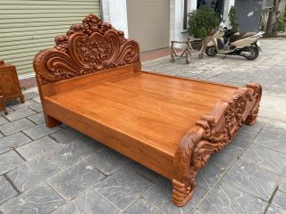 giường ngủ hoàng gia tân cổ điển