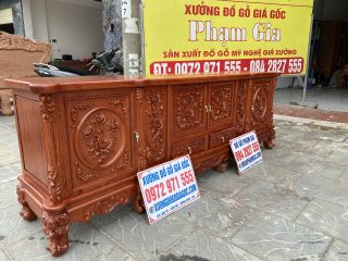 kệ tivi phong cách louis hoàng gia