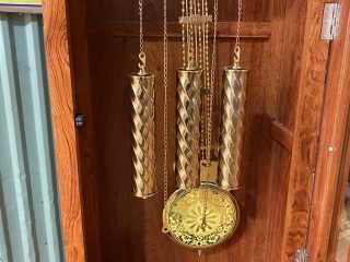 mẫu đồng hồ cây gỗ hương đá máy sunny