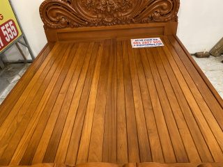 giường ngủ dát ghép thanh