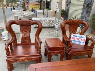 2 ghế đơn minh quốc triện và đôn kẹp