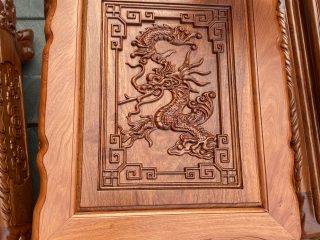 mặt đôn chạm khắc rồng