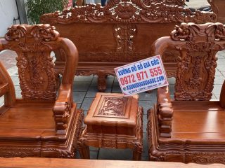 ghế đơn minh quốc kết hợp đôn kẹp