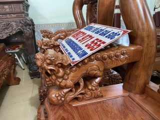 tây ghê đặc liền khối gỗ hương đá