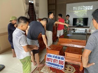 bàn ghế tần thủy hoàng gỗ hương đá