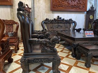 ghế đơn minh quốc tay cột 16 siêu vip