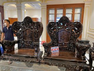 bộ đôi ghế đơn rồng đỉnh