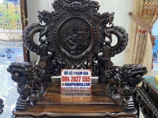 ghế đơn rồng khuỳnh nghê bảo đỉnh