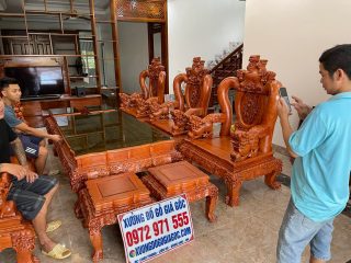 ghế đơn minh quốc tay nghê