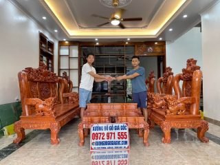 bàn ghế nghê bảo đỉnh 10 món