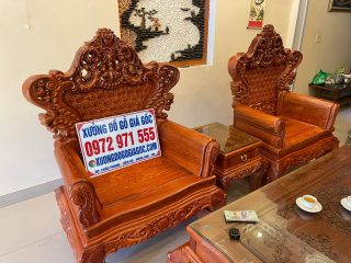 ghế đơn bố trí cùng đôn kẹp