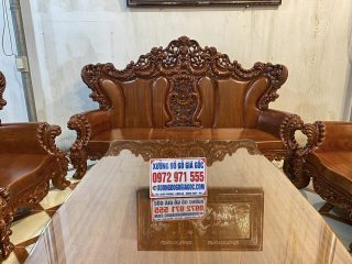 bàn trà và đoản dài louis hoàng gia nguyên khối