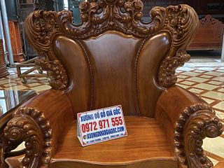 ghế đơn louis hoàng gia