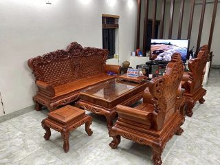 bộ bàn ghế hoàng gia V3 sang trọng