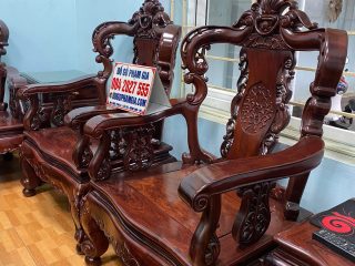 ghế đơn louis hoàng gia tân cổ điển pháp