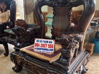 ghế đơn minh quốc nghê 3 đầu