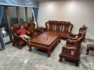 bàn ghế minh quốc 8 món