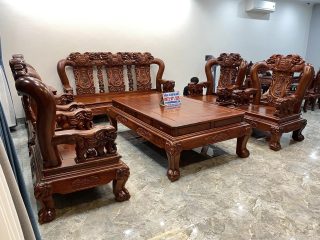 bàn ghế minh quốc tay voi đặc