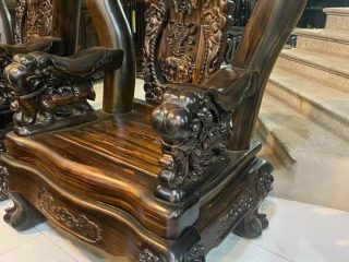 mẫu ghế đơn vai cột 16 tay voi đặc