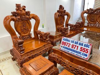 ghế vai cột 16 tay nghê đặc