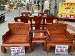 ghế đơn và đôn kẹpquốc sắc thiên hương