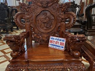 ghế đơn rồng đỉnh bề thế