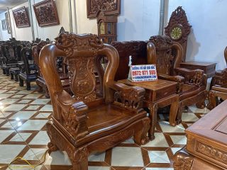 ghế đơn minh quốc voi tay 14