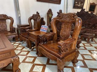 ghế đơn minh quốc tay voi đặc