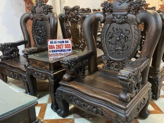 ghế đơn minh quốc nghê bảo đỉnh vai cột 12