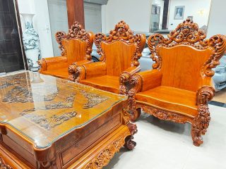 ghế đơn louis hoàng gia