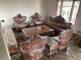 combo nội thất phòng khách gỗ hương đá